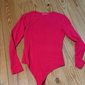 Pink Long Sleeve Bodysuit